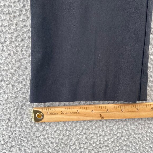 Chicos Pants Womens 2.5 US 14 Black So Slimming Stretch Straight Everyday Casual - Picture 10 of 12